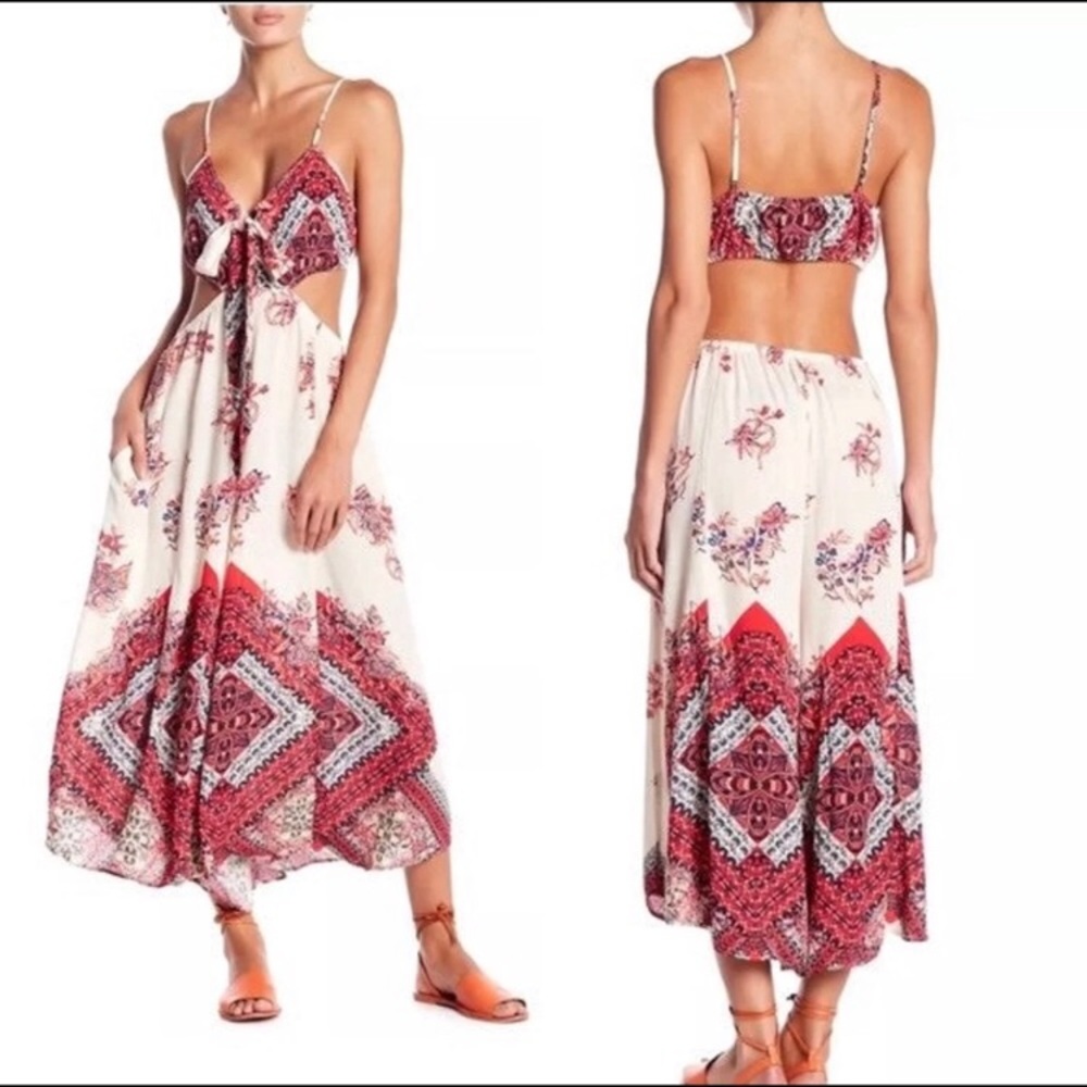 Free People Crop Jumpsuit